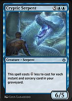 Cryptic Serpent (AKR-057) - uncommon