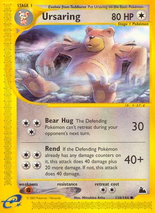 Ursaring (110) - S  - Common - Reverse Holofoil