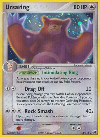 Ursaring (018) - UF  - Holo Rare - Holofoil