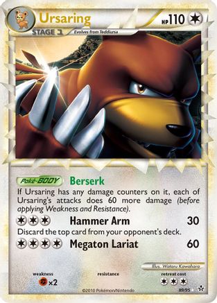 Ursaring (Prime) (089) - U  - Ultra Rare - Holofoil