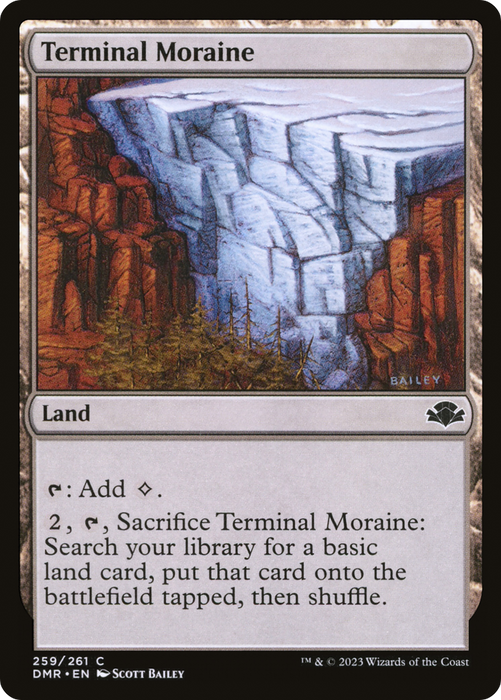 Terminal Moraine (DMR-259) - common - Foil