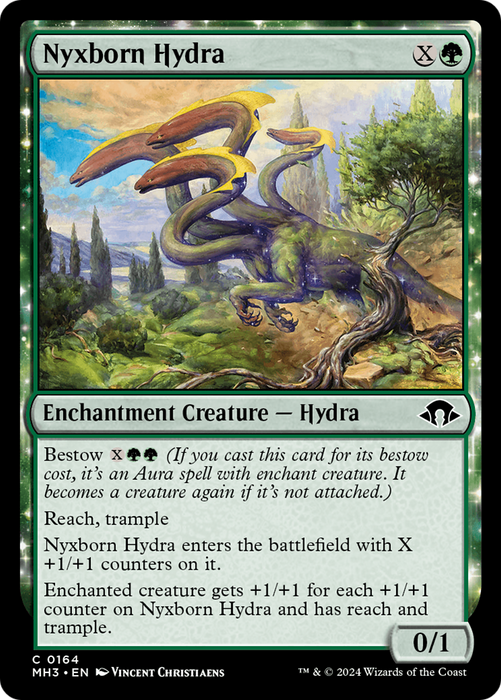 Nyxborn Hydra (MH3-164) - common: (enchantment) - Foil