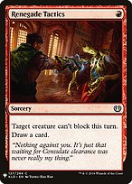 Renegade Tactics (LIST-KLD-127) - common