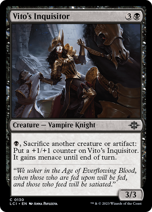 Vito's Inquisitor (LCI-130) - common - Foil