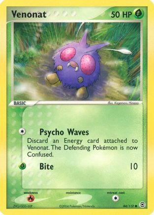 Venonat (084) - FL  - Common