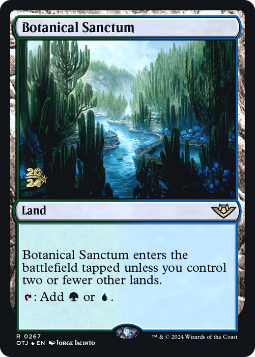 Botanical Sanctum (PRE-267S) - rare - Foil