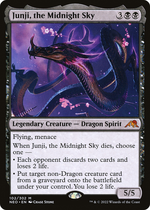 Junji, the Midnight Sky (NEO-102) - mythic