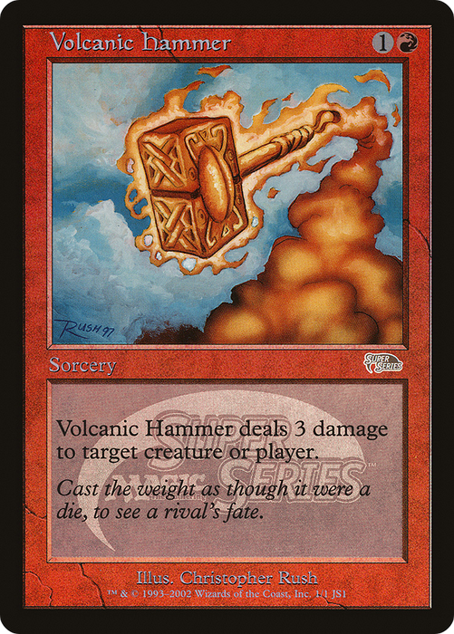 Volcanic Hammer (JSS-007) - rare - Foil