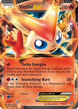 Victini EX (018) - PS  - Ultra Rare - Holofoil