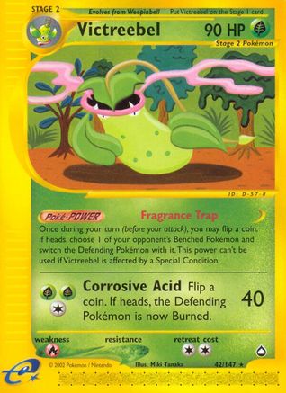 Victreebel (042) - A  - Rare - Reverse Holofoil