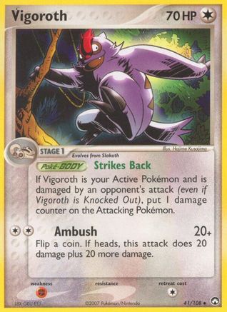 Vigoroth (041) - PK  - Uncommon