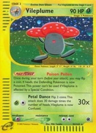 Vileplume (31) (031) - E  - Holo Rare - Holofoil
