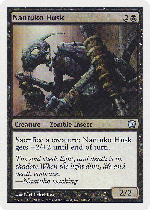 Nantuko Husk (9ED-148) - uncommon