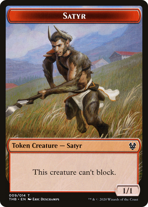 Satyr (THB-009) - common - Foil