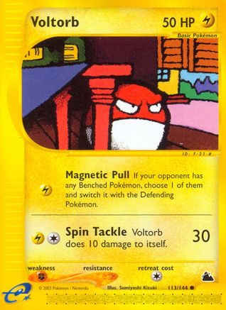 Voltorb (113) - S  - Common - Reverse Holofoil