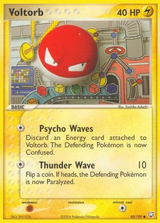 Voltorb (080/109) - TRR  - Common