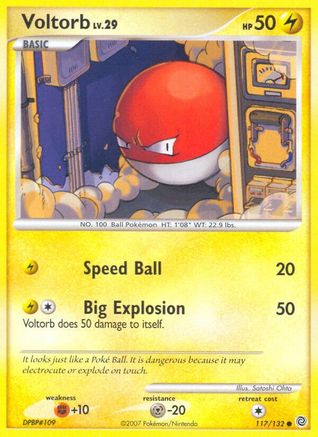 Voltorb (117) - SW  - Common - Reverse Holofoil