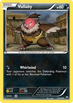 Vullaby (073) - DE  - Uncommon - Reverse Holofoil