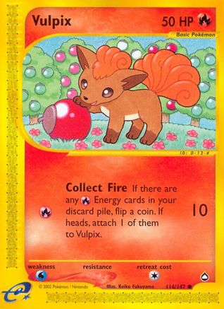 Vulpix (116/147) - A  - Common