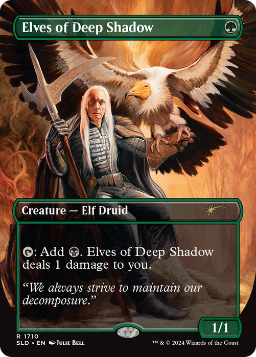 Elves of Deep Shadow (SLD-1710) - rare (Borderless)