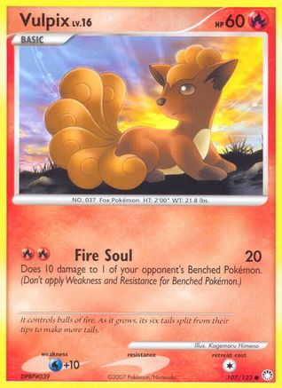 Vulpix (107/123) - MT  - Common