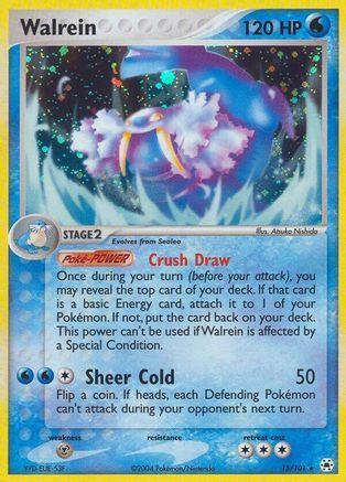 Walrein (015) - HL  - Holo Rare - Holofoil