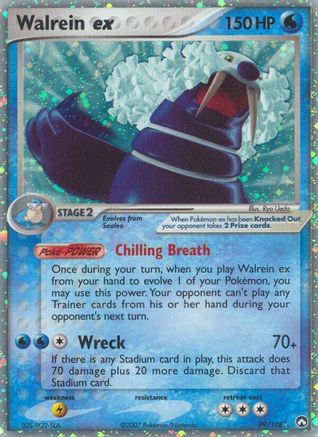 Walrein ex (099) - PK  - Ultra Rare - Holofoil