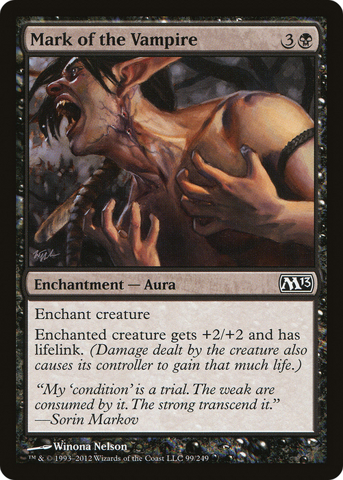 Mark of the Vampire (M13-099) - common - Foil