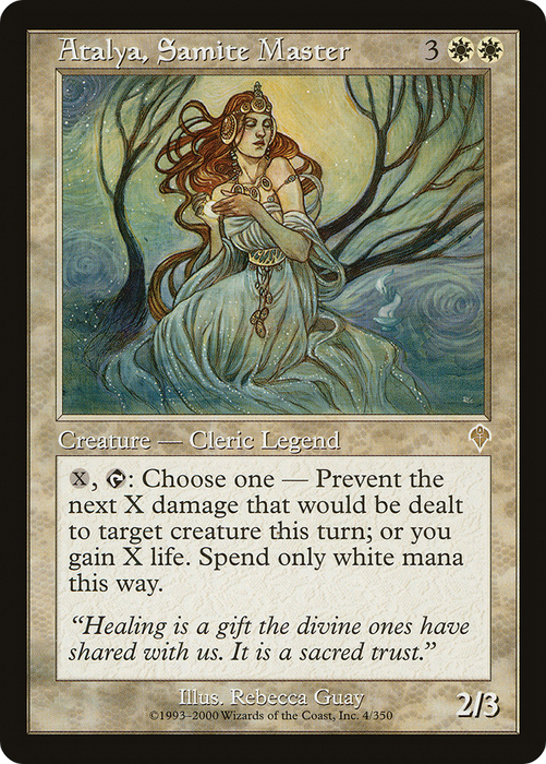 Atalya, Samite Master (INV-004) - rare - Foil