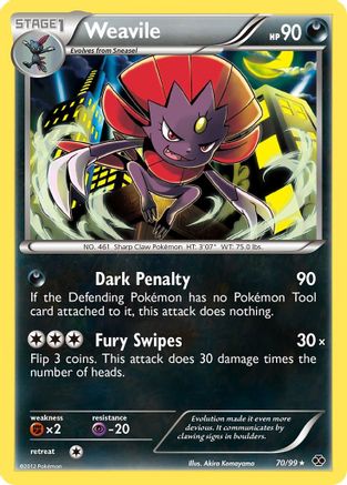Weavile (070) - ND  - Rare