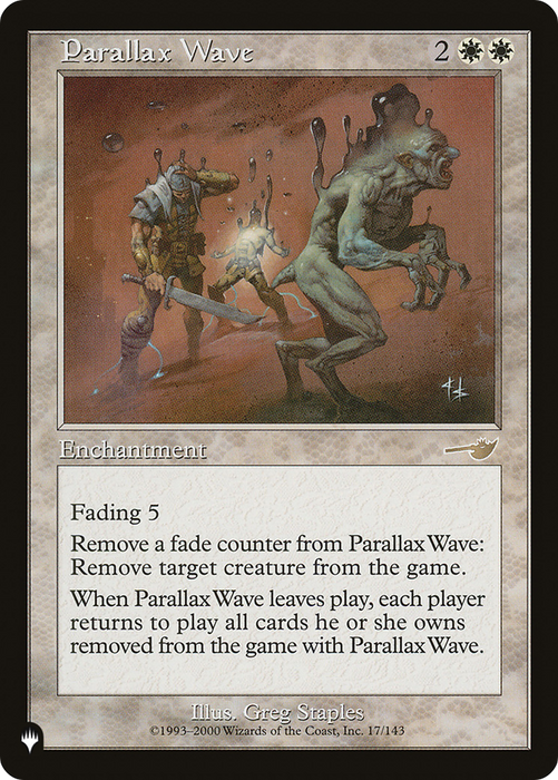 Parallax Wave (LIST-NEM-17) - rare