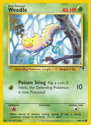 Weedle (099/110) - LC  - Common