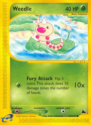 Weedle (114) (114) - S  - Common