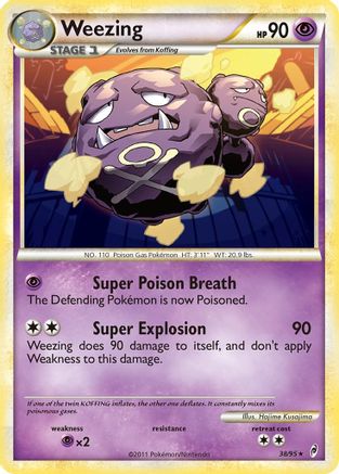 Weezing (038) - COL  - Rare