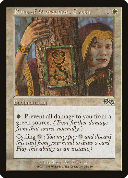 Rune of Protection: Green (USG-038) - common