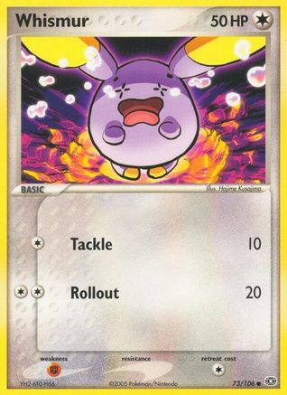 Whismur (073) - E  - Common - Reverse Holofoil