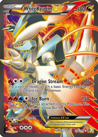 White Kyurem EX (146 Full Art) (146) - BC  - Ultra Rare - Holofoil