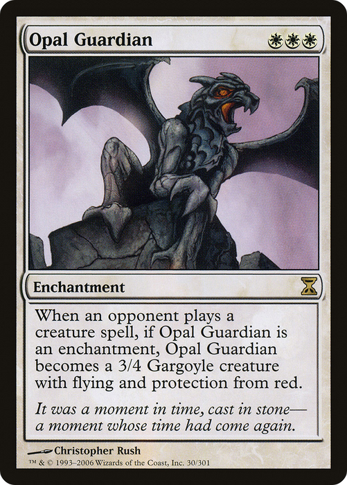 Opal Guardian (TSP-030) - rare - Foil