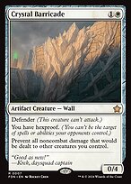 Crystal Barricade (FDN-007) - rare