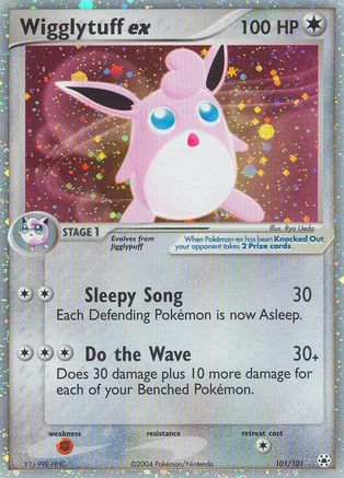 Wigglytuff ex (101) - HL  - Ultra Rare - Holofoil