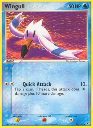 Wingull (081/107) - D  - Common