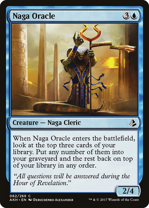 Naga Oracle (AKH-062) - common - Foil