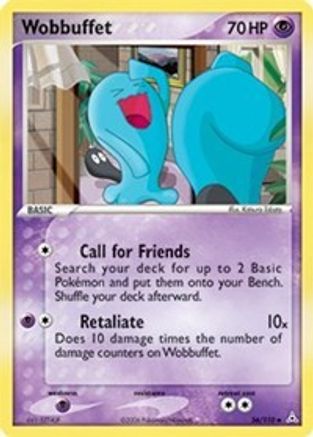 Wobbuffet (056) - HP  - Uncommon - Reverse Holofoil