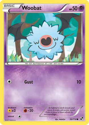 Woobat (050) - BAW  - Common
