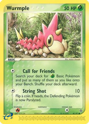 Wurmple (081/97) - D  - Common