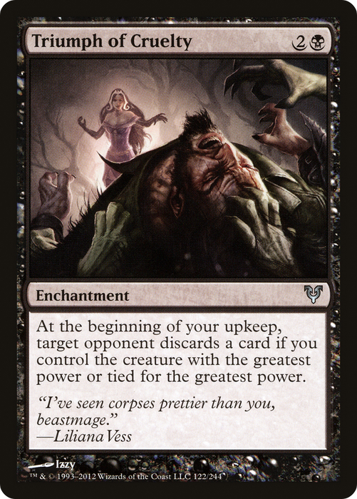 Triumph of Cruelty (AVR-122) - uncommon - Foil