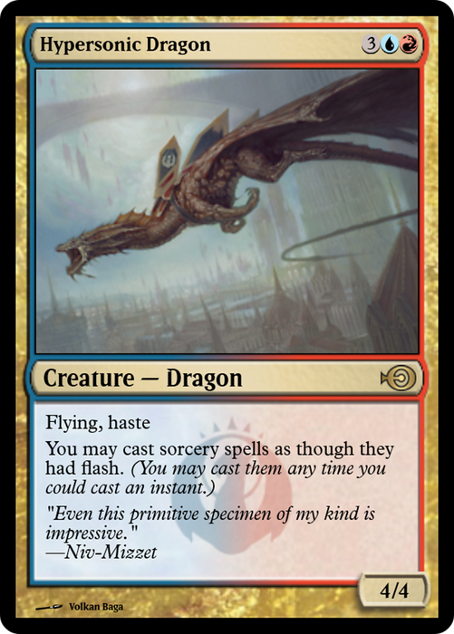 Hypersonic Dragon (PRM-46881) - rare - Foil