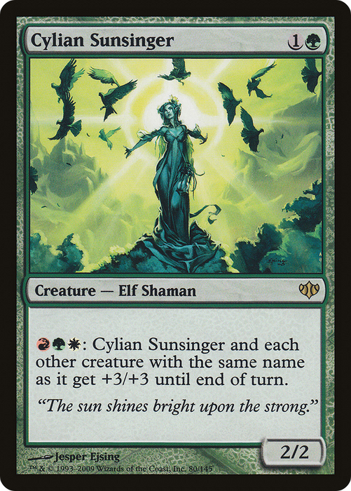 Cylian Sunsinger (CON-080) - rare