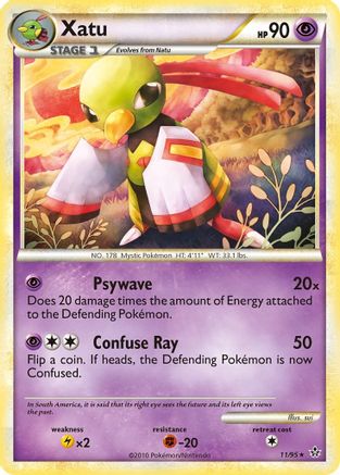 Xatu (011) - U  - Holo Rare - Holofoil