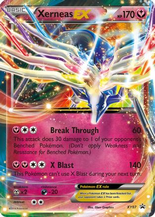 Xerneas EX (XY07) - XP  - Promo - Holofoil